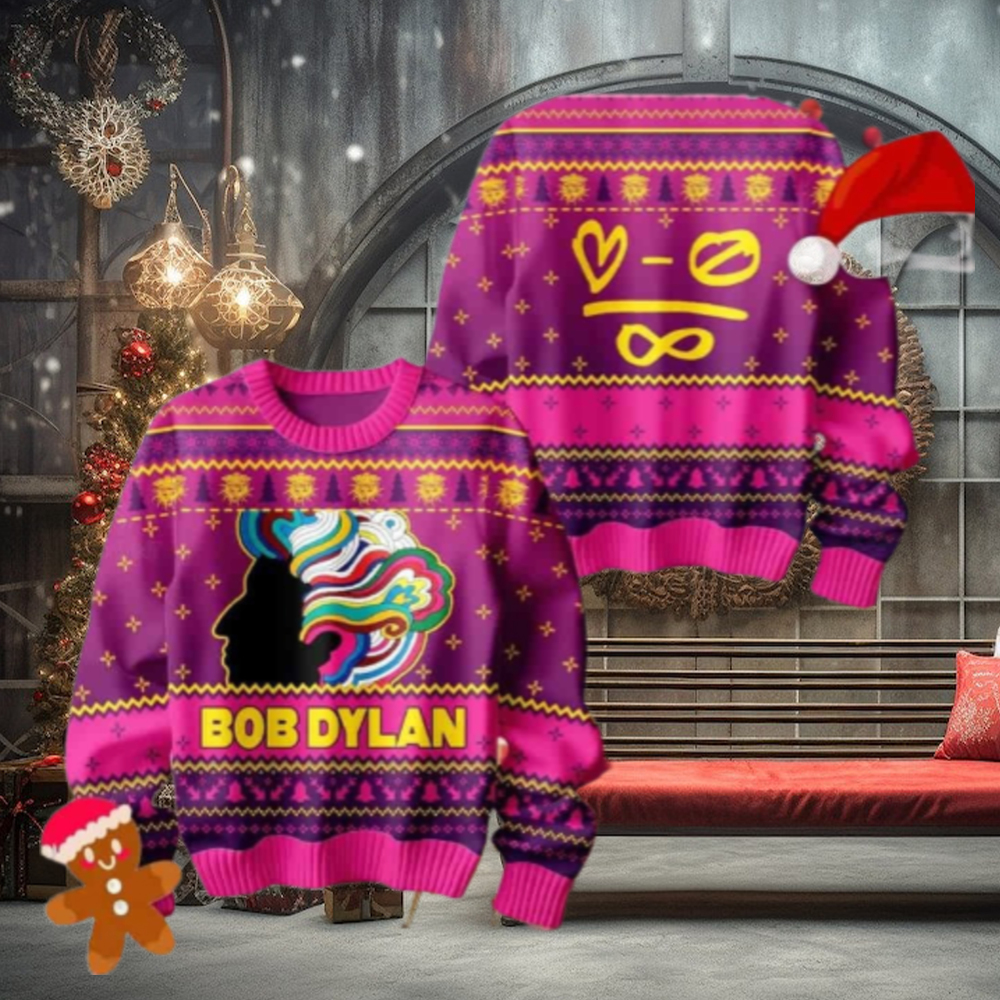 Bob Dylan Milton Glaser Bob Dylan Chirstmas Gifts 2024 Xmas For Family And Friends Ugly Sweater Bob Dylan Milton Glaser Bob Dylan Chirstmas Gifts 2024 Xmas For Family And Friends Ugly Sweater