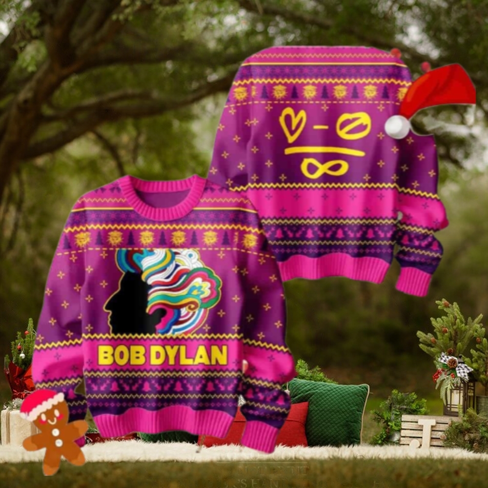 Bob Dylan Milton Glaser Bob Dylan Chirstmas Gifts 2024 Xmas For Family And Friends Ugly Sweater Bob Dylan Milton Glaser Bob Dylan Chirstmas Gifts 2024 Xmas For Family And Friends Ugly Sweater