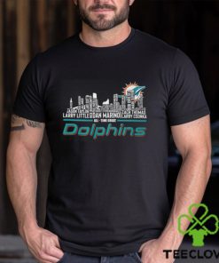 Bob Griesel Mark Duper Jason Taylor Larry Little Wight Stephens Dan Marino Zach Thomas Larry Bump All Time Great Dolphins Shirt