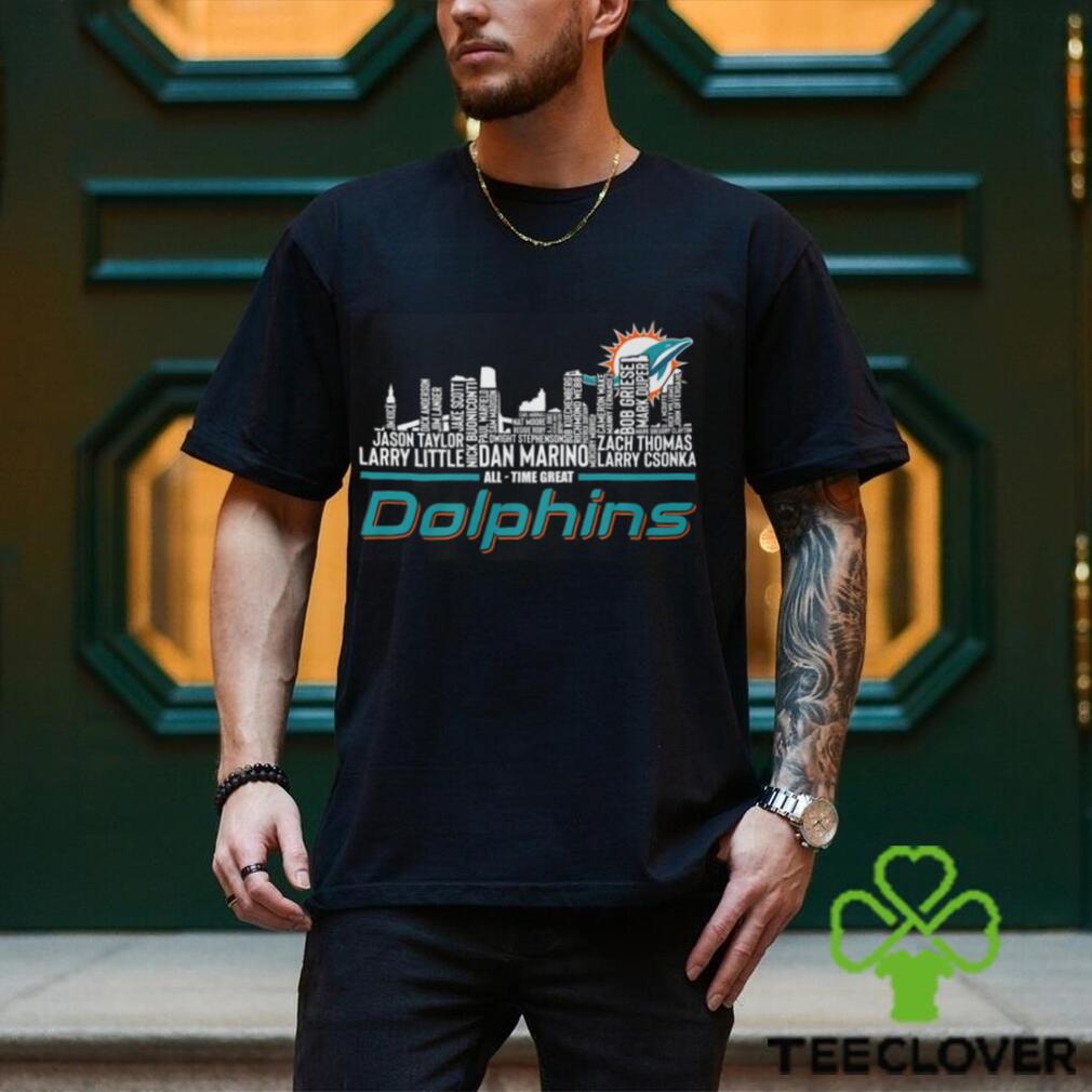 Bob Griesel Mark Duper Jason Taylor Larry Little Wight Stephens Dan Marino Zach Thomas Larry Bump All Time Great Dolphins Shirt Bob Griesel Mark Duper Jason Taylor Larry Little Wight Stephens Dan Marino Zach Thomas Larry Bump All Time Great Dolphins Shirt