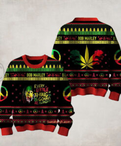 Bob Marley Every Little Thing Is Gonna Be Alright Sweater