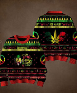 Bob Marley Every Little Thing Is Gonna Be Alright Sweater