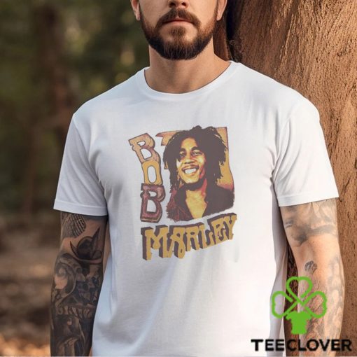 Bob Marley Merch Beige Core T Shirt