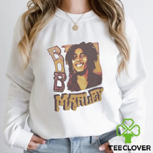 Bob Marley Merch Beige Core T Shirt