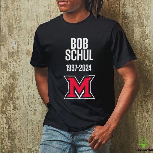 Bob Schul 1937 2024 Miami Redhawks hoodie, sweater, longsleeve, shirt v-neck, t-shirt