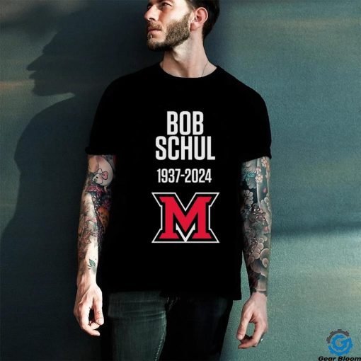 Bob Schul 1937 2024 Miami Redhawks hoodie, sweater, longsleeve, shirt v-neck, t-shirt