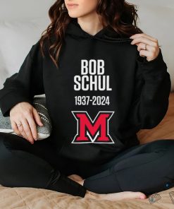 Bob Schul 1937 2024 Miami Redhawks hoodie, sweater, longsleeve, shirt v-neck, t-shirt