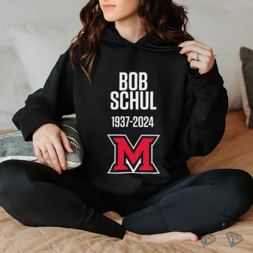 Bob Schul 1937 2024 Miami Redhawks hoodie, sweater, longsleeve, shirt v-neck, t-shirt