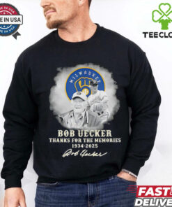 Bob Uecker thanks for the memories 1934 2025 shirt