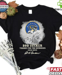 Bob Uecker thanks for the memories 1934 2025 shirt