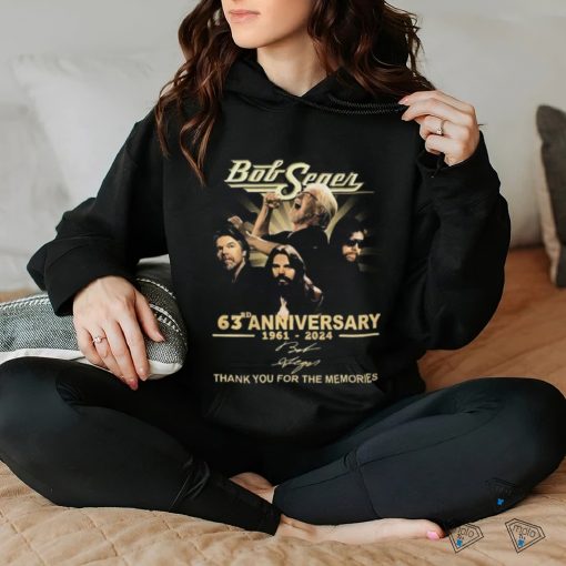 Bob seger anniversary thank you for the memories signatures shirt