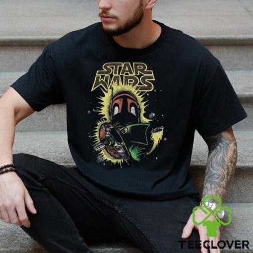 Boba Fett Comic Book Star Wars T Shirt