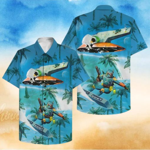 Boba Fett Dalori Surfing Hawaiian Shirt