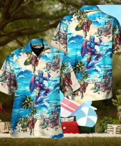 Boba Fett Star Wars Surfing Summer Beach Hawaiian Shirt