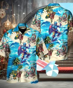 Boba Fett Star Wars Surfing Summer Beach Hawaiian Shirt