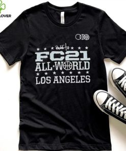 Bobb To Fc21 All World Los Angeles T Shirt