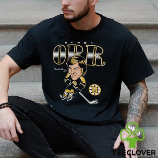 Bobby Orr Boston Bruins Fanatics Branded Player Caricature T Shirt