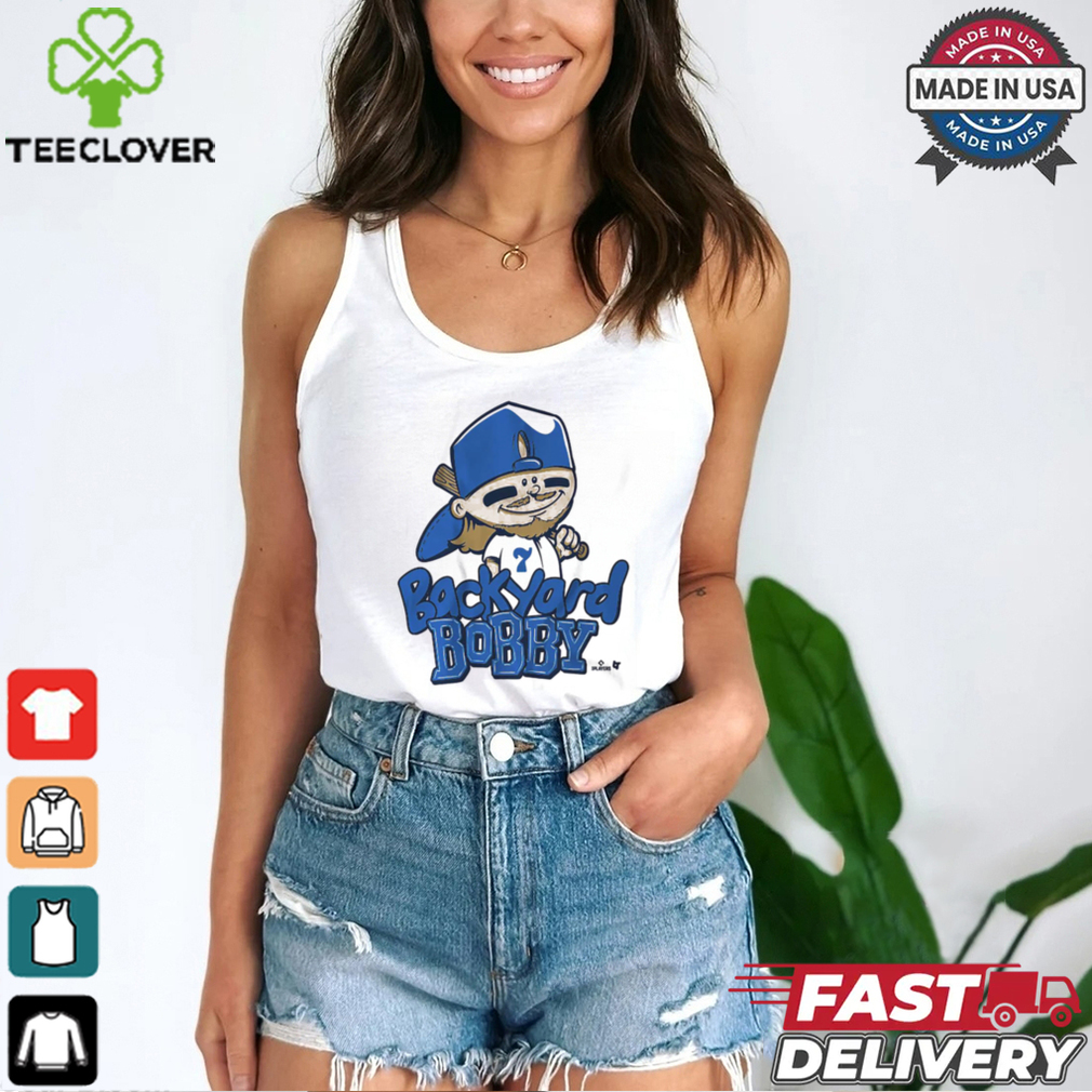 Bobby Witt Jr Backyard Bobby Shirt Bobby Witt Jr Backyard Bobby Shirt