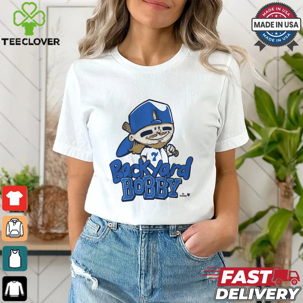 Bobby Witt Jr Backyard Bobby Shirt Bobby Witt Jr Backyard Bobby Shirt