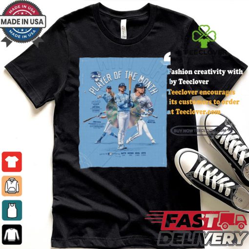 Bobby Witt Jr has been named the American League Player of the Month for July shirt