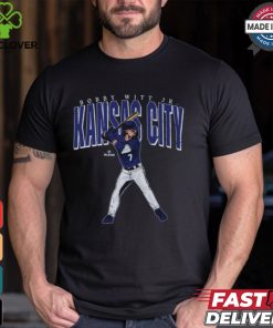 Bobby Witt Jr. #7 Kansas City Big Time Painting t hoodie, sweater, longsleeve, shirt v-neck, t-shirt