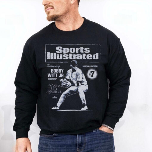 Bobby Witt Jr. Sports Illustrated And Kansas City Royals MLB Cover t hoodie, sweater, longsleeve, shirt v-neck, t-shirt