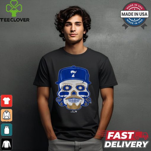 Bobby Witt Jr. Sugar Skull Kansas City Royals t shirt