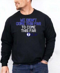 Bobby Witt Jr. we didn’t come this far to come this far signature hoodie, sweater, longsleeve, shirt v-neck, t-shirt