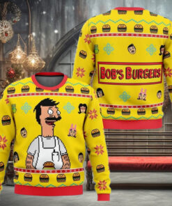 Bobs Burgers Christmas Sweater, Belcher Family Christmas Sweater, Bobs Belcher Xmas Sweater, Bobs Hill Ugly Sweater, Christmas Gift