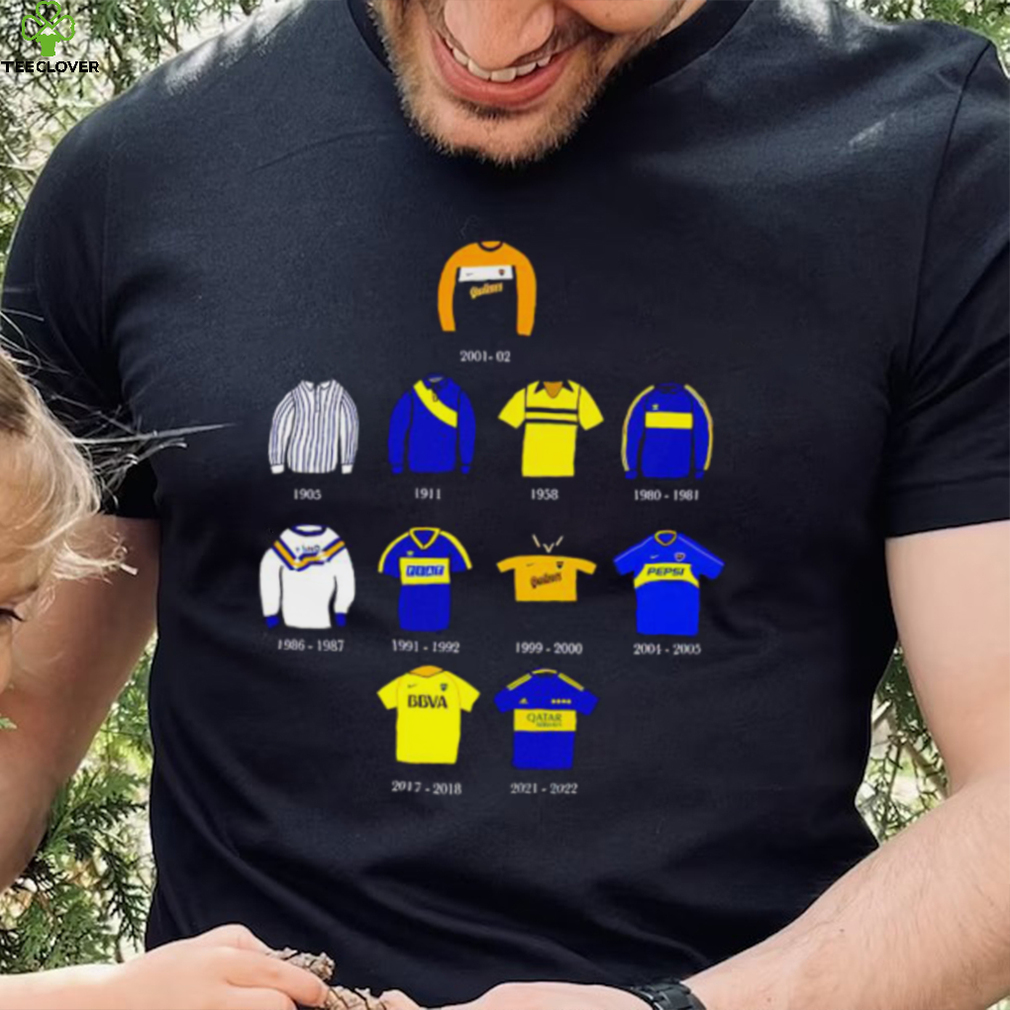 Boca Juniors FC uniforms 2001 2022 art shirt Boca Juniors FC uniforms 2001 2022 art shirt