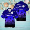Star Orchid Black Aloha Hawaiian Shirt