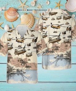 Boeing CH 47 Chinook Lifting Hawaiian Shirt