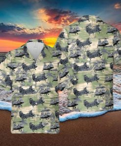 Boeing Vertol CH 46 Sea Knight USMC Aloha Hawaiian Shirt Beach Gift Short Sleeve Shirt
