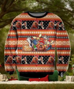 Bog And Elliot Open Season Knitted Ugly Xmas Sweater