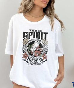 Boho Bible Verse There Is Freedom Christian Gift T Shirt
