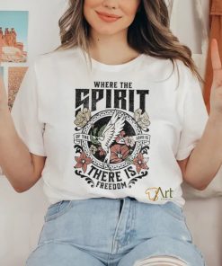 Boho Bible Verse There Is Freedom Christian Gift T Shirt