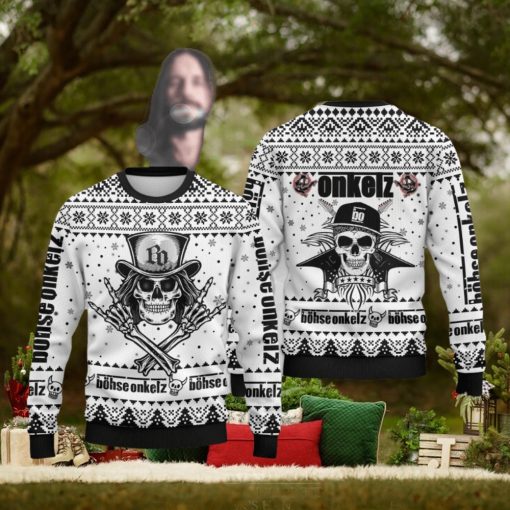 Bohse Ibkelz Rock Band Ugly Christmas Sweater