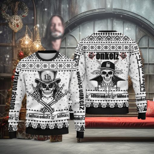 Bohse Ibkelz Rock Band Ugly Christmas Sweater
