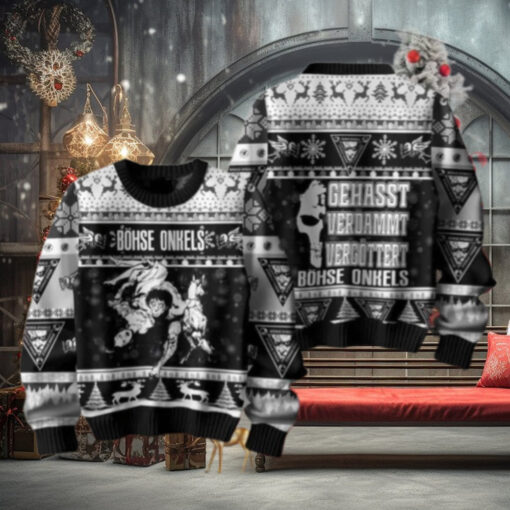 Bohse Onkels Gehasst Verdammt Vergottert Chirstmas Gifts 2024 Xmas For Family And Friends Ugly Sweater