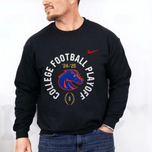 Boise State Broncos College Football Playoff 2024 2025 Bleed Blue Hoodie T Shirt