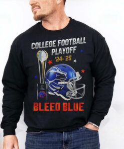 Boise State Broncos College Football Playoff 2024 2025 Bleed Blue T Shirt