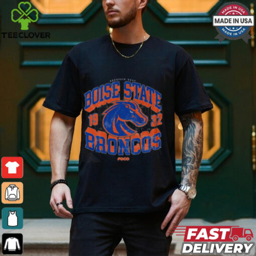 Boise State Broncos Field Arched Wordmark T Shirt