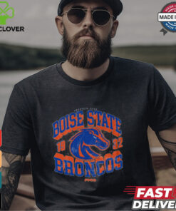 Boise State Broncos Field Arched Wordmark T Shirt