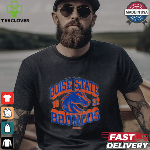 Boise State Broncos Field Arched Wordmark T Shirt