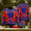 Louisiana USA Symbols Pattern Ugly Christmas Sweater Family Noel Gift