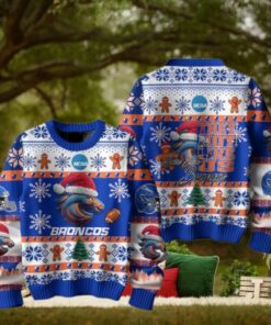 Boise State Broncos Football They Not Like Us Christmas Ugly Sweater