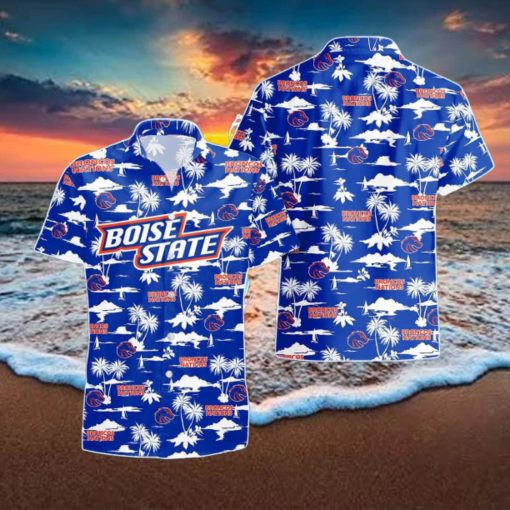 Boise State Broncos Hawaiian Shirt Trending Summer Aloha Shirt For Fan