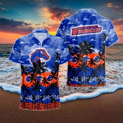 Boise State Broncos Hawaiian Shirt Trending Summer Gift For Men Women