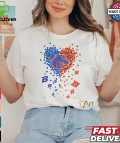 Boise State Broncos Heart Shirt