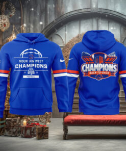 Boise State Broncos Is Your 2024 Mountain West Conference Champions Hoodie T Shirt